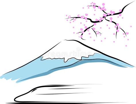 Mount Fuji Drawing