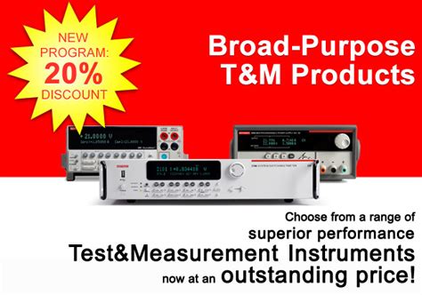 Outstanding Price Offer for Test and Measurement Equipment from ...