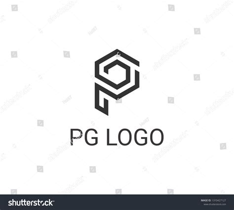 Letter Pg Logo Vector Stock Vector (Royalty Free) 1310427127 | Shutterstock