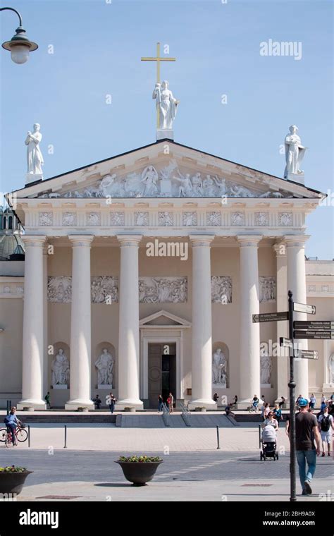 The Cathedral of Vilnius, Lithuania Stock Photo - Alamy