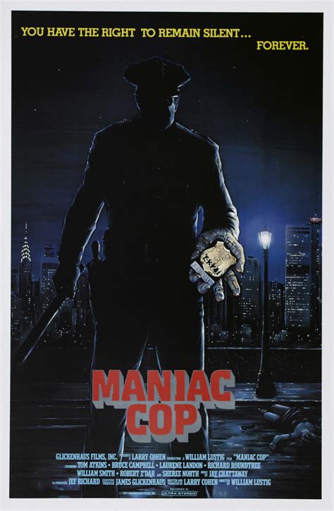 Maniac Cop (#3 of 3): Extra Large Movie Poster Image - IMP Awards