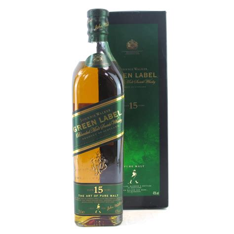 Johnnie Walker Green Label 15 Year Old | Whisky Auctioneer