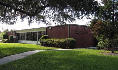 The Old Seminole Library Building Seminole Heights, Hillsborough County, City Library, Library ...