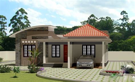 Beautiful Low Cost 3 Bedroom Home Plan in 1309 SqFt - Kerala Home Planners