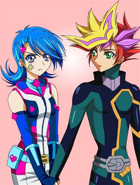 Blue girl and Yusaku Fujiki Yugioh Vrains | Yugioh, Anime love couple ...