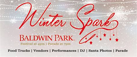 Winter Spark Baldwin Park, Orlando FL - Dec 8, 2018 - 4:00 PM