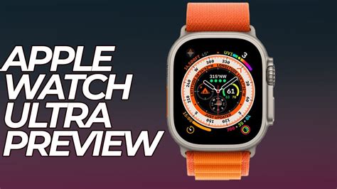 Apple Watch Ultra Hands-on | One of the best fitness watches? - YouTube