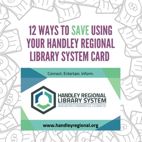 12 Ways to Save with Your Handley Regional Library System Card | Handley Regional Library System