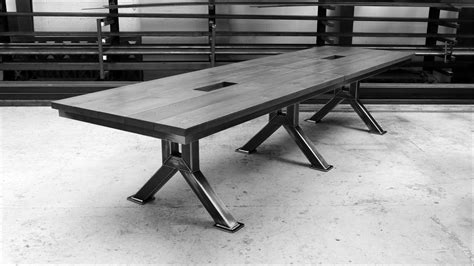 The Engineering Table (Model 2) | Industrial Office Furniture | Steel ...