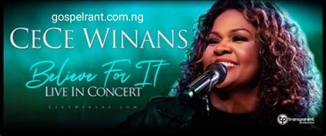 CeCe Winans Believe For It Tour 2022 | Dates, Tickets « Gospel Rant