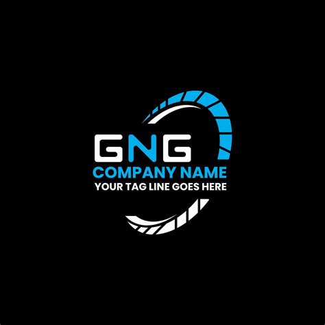 GNG letter logo creative design with vector graphic, GNG simple and ...