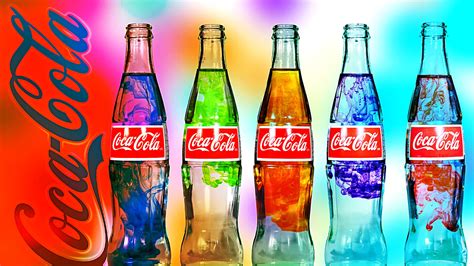 Coca Cola Bottles Wallpaper for Desktop 1920x1080 Full HD