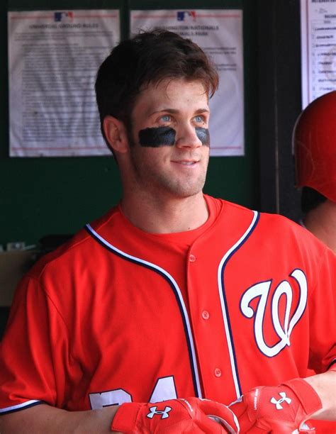 Bryce Harper in the dugout his Rookie season | Bryce harper, Sports ...