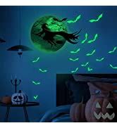 Amazon.com: Halloween Decoration Sticker Glow in The Dark Bedroom ...