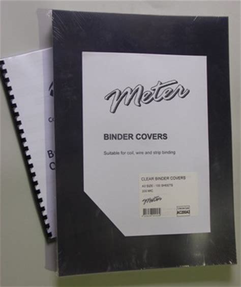 A3 Binding Covers - Meter Australia | Meter Australia