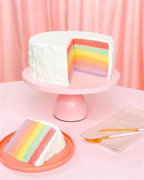 Pin by OMSTHETICS on ☆ Rainbow in 2020 | Jello cake, Rainbow jello, Rainbow cake recipe