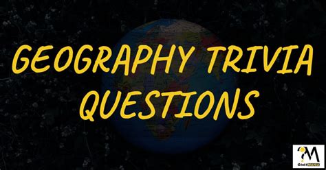 Best Ultimate Geography Trivia Questions and Answers – QuesMania