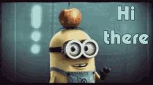 Waving Minions GIF - Minions Despicableme Wave - Discover & Share GIFs