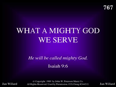 WHAT A MIGHTY GOD WE SERVE | R. J. Stevens Music