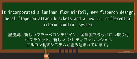 【英単語】flaperonを徹底解説！意味、使い方、例文、読み方