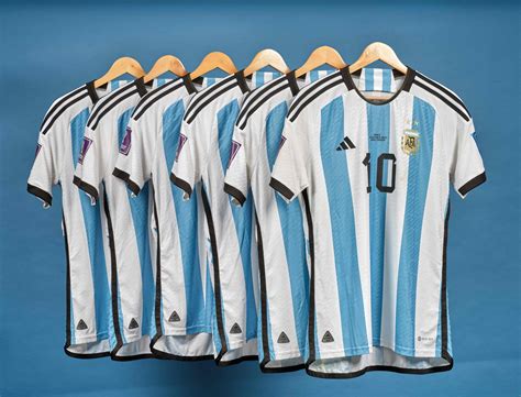 Messi's million-dollar World Cup jerseys set to smash auction records ...