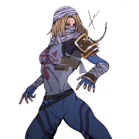 Sheik by MatthewGuishard on DeviantArt