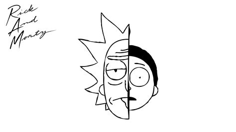 rick and morty clipart black and white 10 free Cliparts | Download images on Clipground 2024