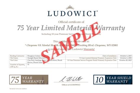 Ludowici Warranty Program | Ludowici Roof Tile