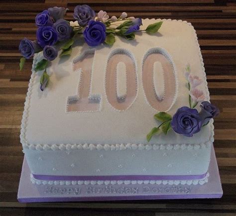 Tier Birthday Cake 100 Year Ideas | 100th birthday cake ideas - A Birthday Cake | 90th birthday ...