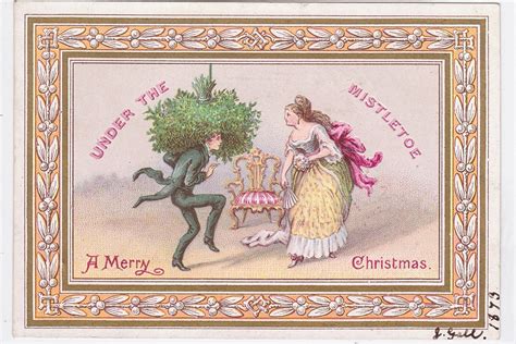 Victorian Christmas cards humor: a history of the Goodall company.