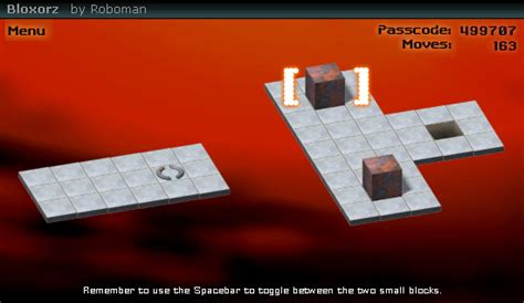 Bloxorz Screenshots for Browser - MobyGames