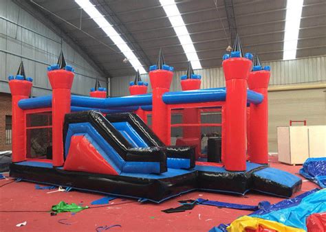 Interesting Giant Inflatable Outdoor Games / Jumping Bounce House 3 Years Warrenty