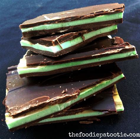 National Chocolate Mint Day | Homemade Andes Chocolate Mints Bark