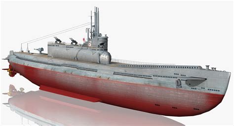 3D i-400 submarine - TurboSquid 1340548