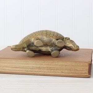 Vintage Brass Armadillo Figurine Southwestern Home Decor - Etsy