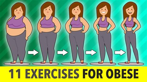 11 Exercises For Obese Beginners At Home - YouTube