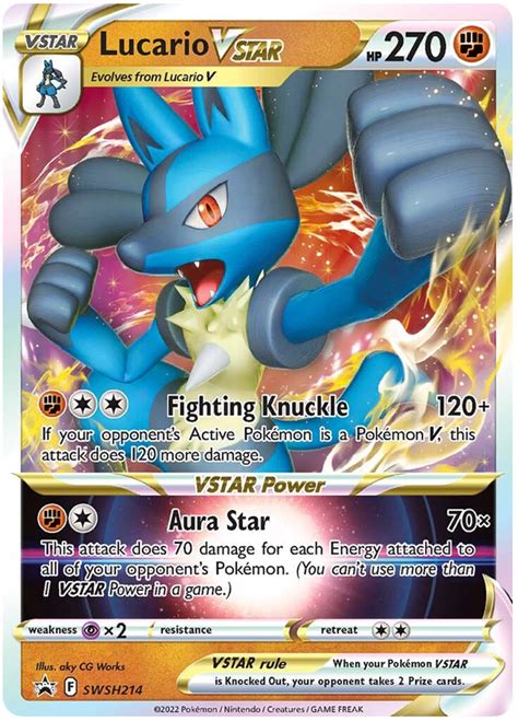 Lucario VSTAR - Sword & Shield Promos #214 Pokemon Card