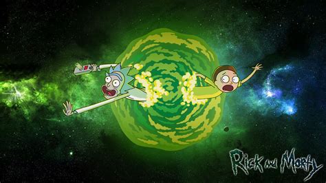 Rick And Morty Space Wallpaper