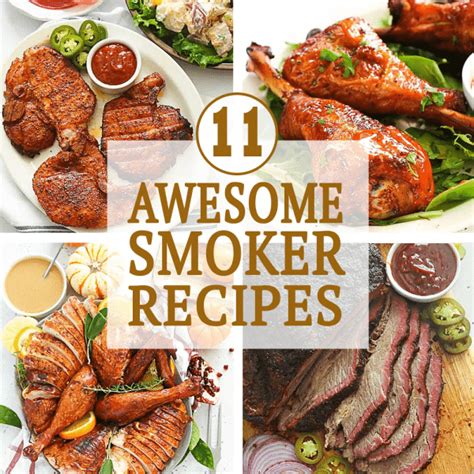 11 Awesome Smoker Recipes - Immaculate Bites