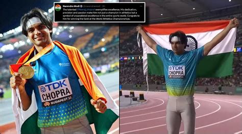 "This medal is for all of India": Neeraj Chopra thanks fans after becoming the first Indian to ...