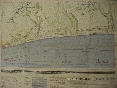 Hampton Roads Naval Museum: Omaha Beach Landing Map