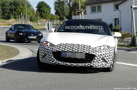 2024 Mazda MX-5 Miata (NE) spy shots: Redesigned roadster starts testing