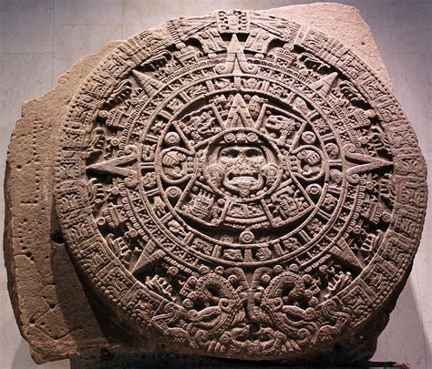 Aztec sun stone - Wikipedia