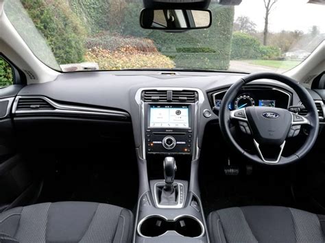 The interior of the Ford Mondeo Hybrid Estate - Changing Lanes