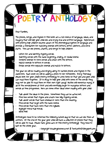 Two Can Do It: Poetry Anthologies