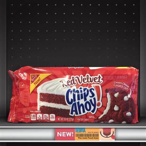 Red Velvet Chips Ahoy! - The Junk Food Aisle