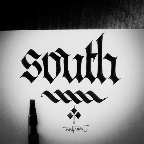 Gothic Calligraphy&Lettering :: Behance