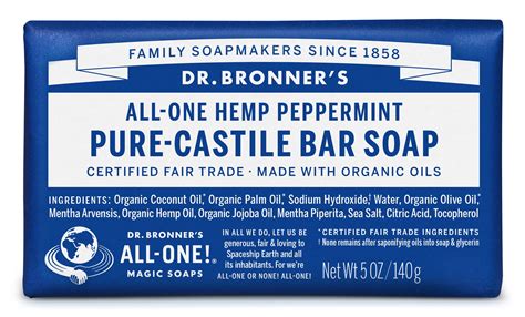 Dr. Bronner's Peppermint Bar Soap - Walmart.com - Walmart.com