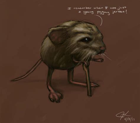 Old Pygmy Jerboa by hammn on DeviantArt