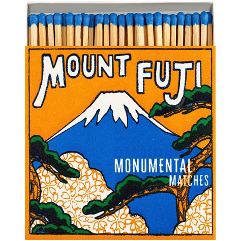 MOUNT FUJI LUXURY SAFETY MATCHES - DYKE & DEAN